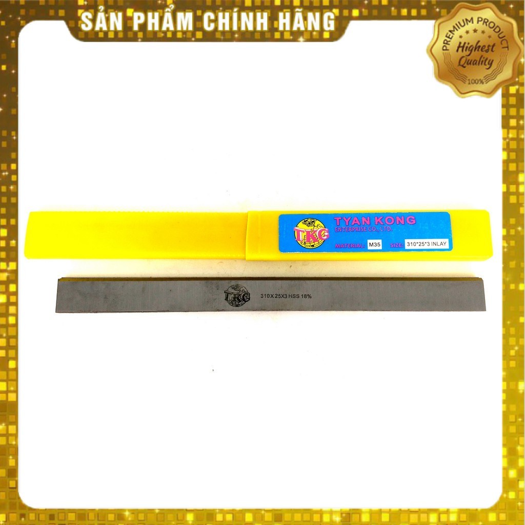 DAO BÀO GỖ HỢP KIM TKG 310X25X3MM CAO CẤP