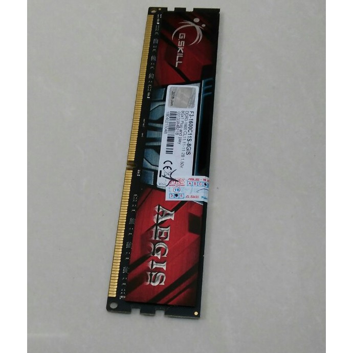 Ram D3 Gskill 8G 1600 Tản Nhiệt Lá Aegis - Ram D3 Gskill | BigBuy360 - bigbuy360.vn