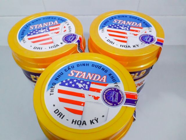 Sữa bột dinh dưỡng PISIGOLD HI-CANXI lon 900 gram