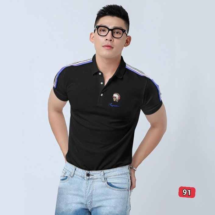 Áo thun nam cao cấp murad_fashion, áo phông màu đen thêu logo thêu chữ đẹp 2021 atn91 | BigBuy360 - bigbuy360.vn