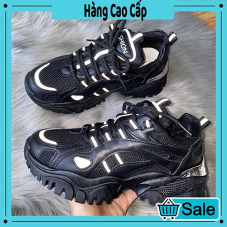 Giày sneạker nữ Gót bạc E13 phản quang  mới nhất , siêu Hot 2020 [ ảnh thật ]