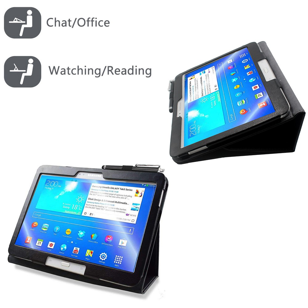 Samsung Galaxy Tab 3 10.1 inch GT-P5200 P5210 P5220 tablet Smart Stand cover case with auto sleep/wake | BigBuy360 - bigbuy360.vn