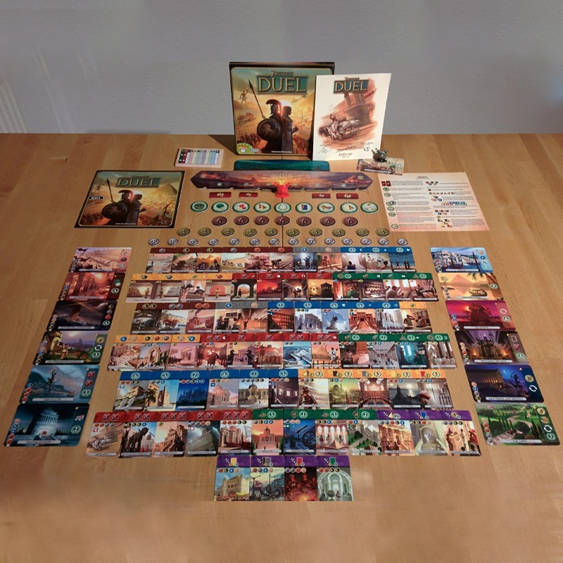 7 Wonders: Duel Board Game Bộ Bài Trò Chơi 7 Người