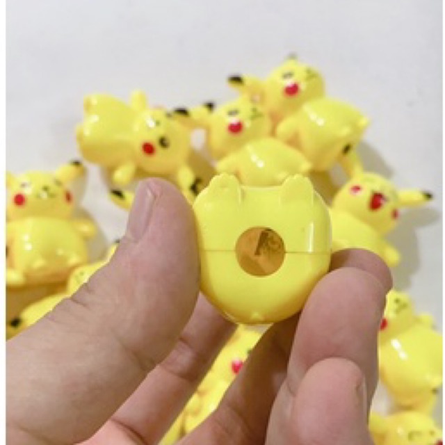 Gọt bút chì hình Pikachu ngộ nghĩnh chuốt màu chì an toàn tiện lời dành cho học sinh Binkids TB17