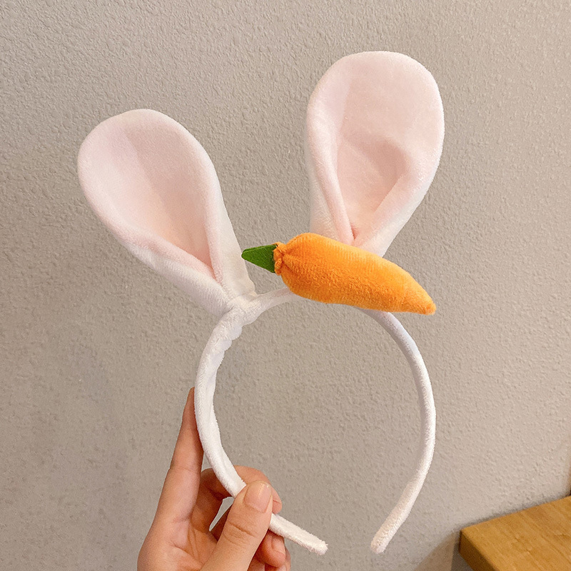Băng đô hình tai thỏ kiểu Hàn Quốc đáng yêu