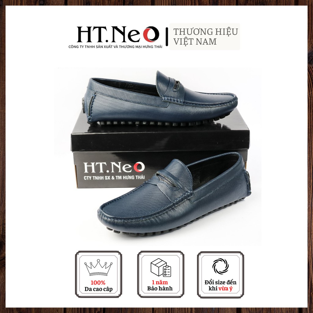 Giày mọi nam - giầy da nam HT.NEO da bò nguyên miếng siêu siêu mềm hàng thời trang siêu đẹp đơn giản (GM76)