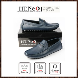 Giày mọi nam - giầy da nam HT.NEO da bò nguyên miếng siêu siêu mềm hàng thời trang siêu đẹp đơn giản (GM76)