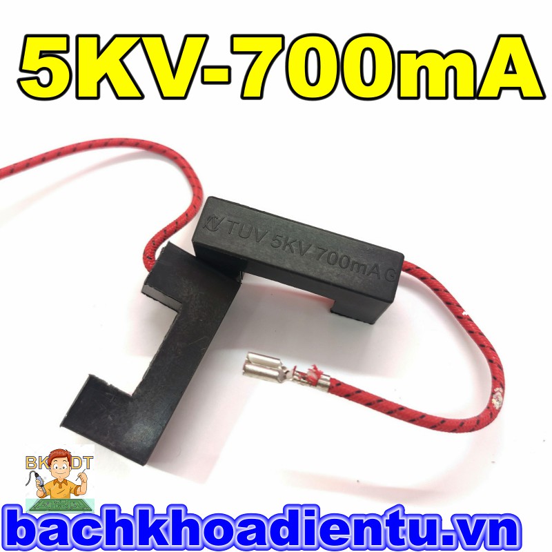 Cầu chì cao áp lò vi sóng 700mA 5KV chất lượng tốt