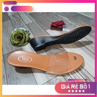 Dép cao gót 5 phân nữ quai trong