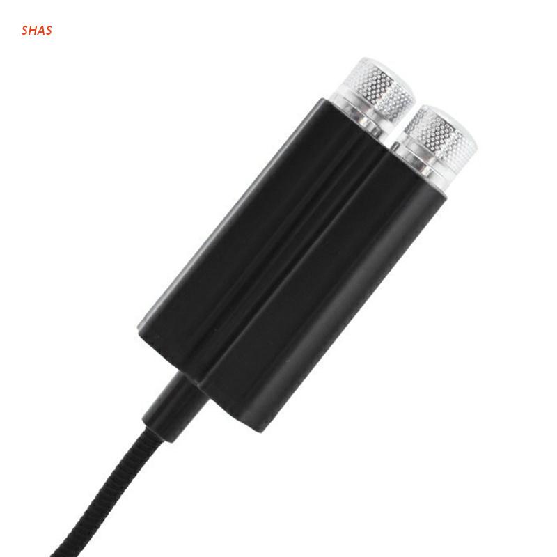 Đèn LED chiếu trần xe hơi tạo hiệu ứng bầu trời đầy sao kèm phụ kiện