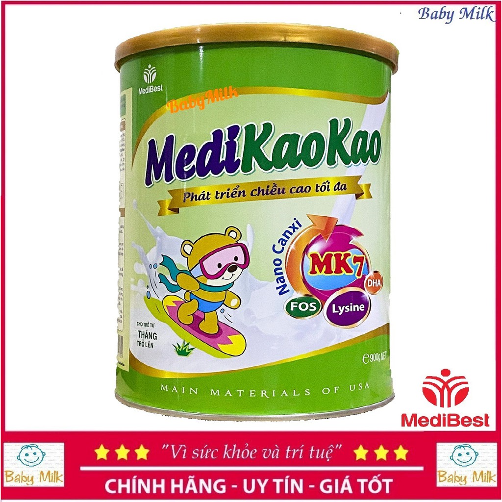 Sữa Medi KaoKao (900g) MediKaoKao