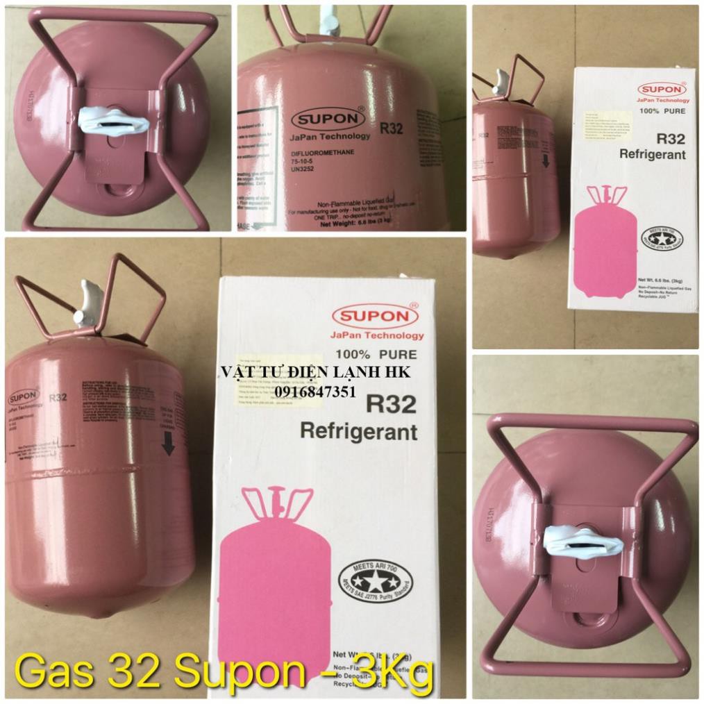Môi chất lạnh gas lạnh R22 R32 R134 R404 R407 R410 R600 - ga 22 32 134 404 407 410 600 bình nhỏ