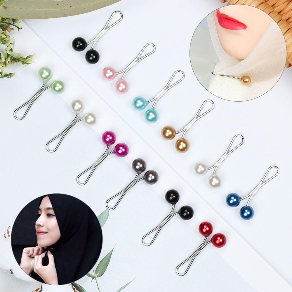 EUCA Set 12 Kẹp Khăn Trùm Đầu Chống Trượt