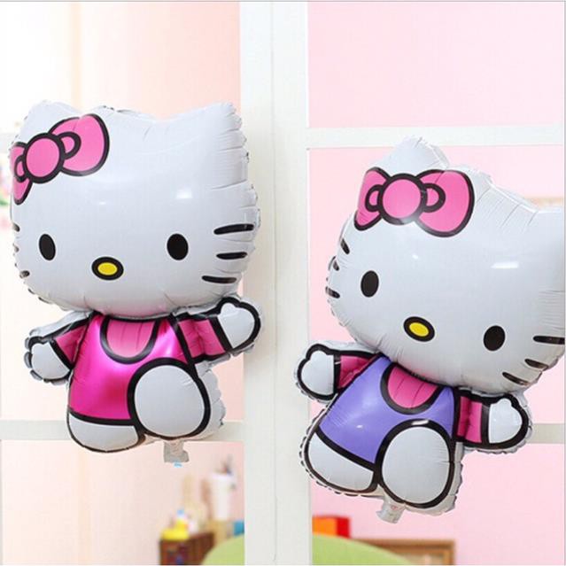 ❤️MẪU MỚI❤️ Set Sinh Nhật Hình Kitty Bé gái + Bé Trai - Tặng Bơm Tay + keo Chuyên Dụng