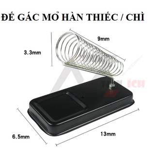 Đế mỏ hàn thiếc đế gác tay hàn chì lò xo