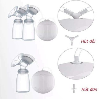 Máy hút sữa điên đôi Real Bubee chính hãng [ Có chế độ massa kích sữa ]