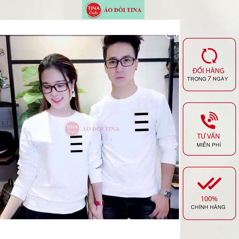 Áo Đôi Thu Đông Dài Tay Chất Đẹp Hàng Cao Cấp