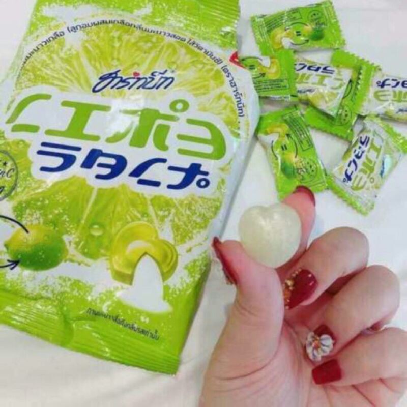 Kẹo chanh muối Thái Lan bịch 120gr