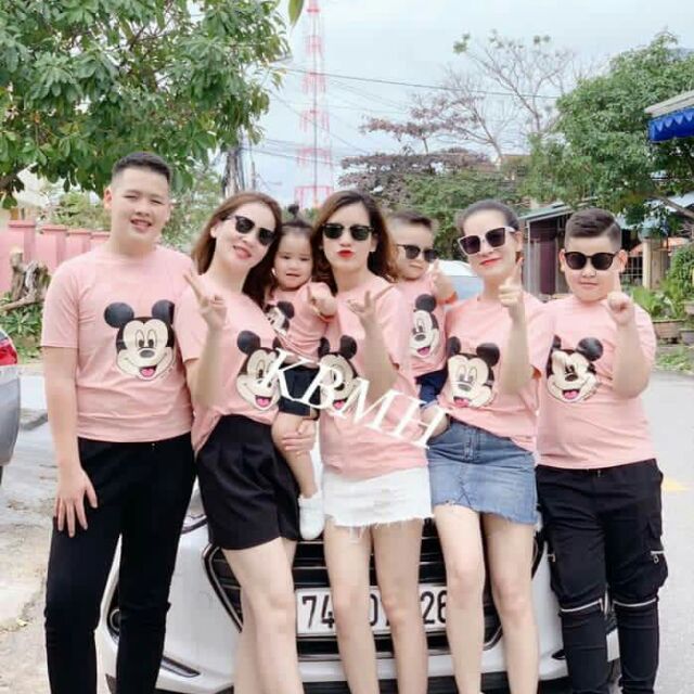 ÁO PULL MICKEY MẸ VÀ BÉ