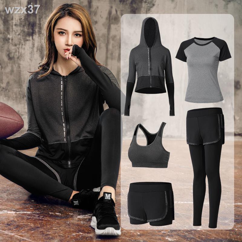 Sports Suit Set Quần áo tập yoga nữ, đồ bộ nhanh khô, khiêu vũ nữ mỏng mùa hè 2020