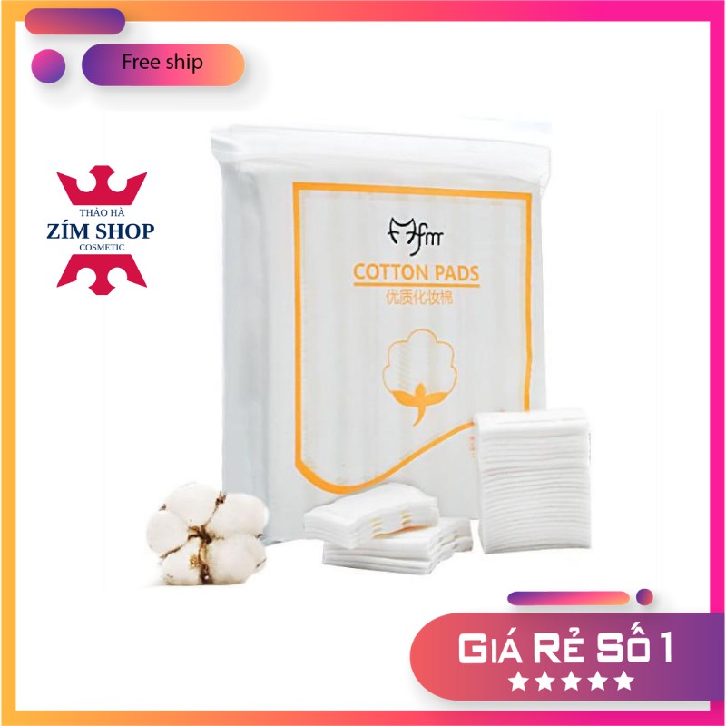 Bông tẩy trang Cotton Pad chính hãng 222 miếng_Lameila BTT 222 (Nội Địa Trung)