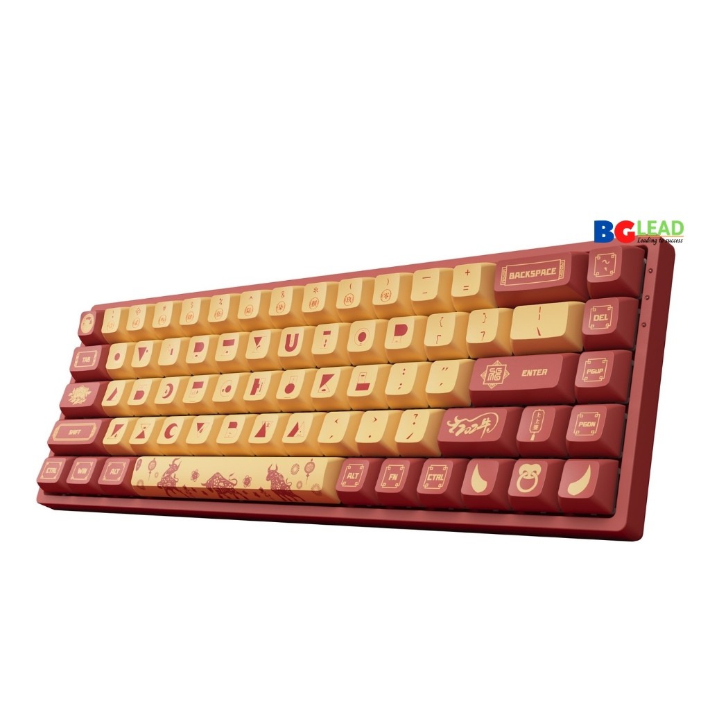 [Giá đàm phán nhé]Bàn phím cơ AKKO 3068 v2 2021 Year of the Ox hotswap|bluetooth 5.0|Led nền RGB, 18 chế độ Led | BigBuy360 - bigbuy360.vn