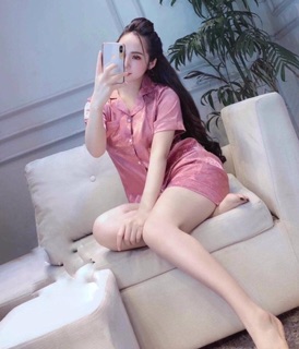 Đồ bộ pizama - Đùi gấm