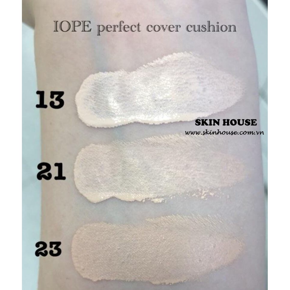 [HÀNG HOT CHÍNH HÃNG] Phấn Nước IOPE Perfect Cover Cushion SPF 50+ PA+++ Phiên Bản Mới