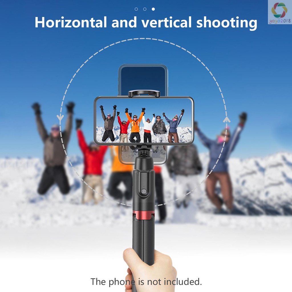 Gậy Selfie OTH-AB403 Bằng Hợp Kim Nhôm Có Thể Tháo Rời Kèm Điều Khiển Từ Xa Cho Điện Thoại | BigBuy360 - bigbuy360.vn