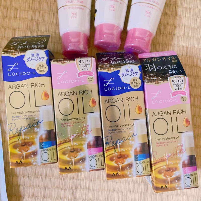 Dầu dưỡng tóc Lucido-L Argan Rich Oil (Made in Japan)