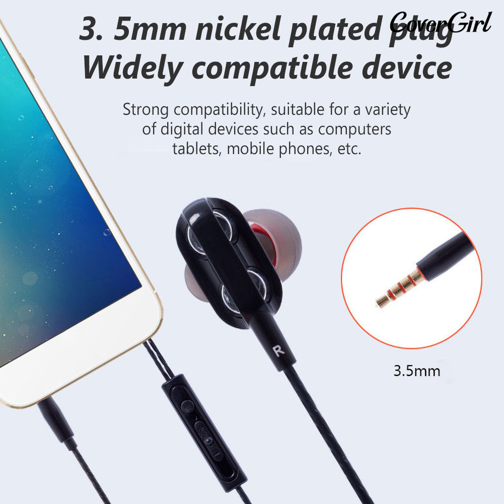 Tai Nghe Nhét Tai Hifi Có Dây Kèm Mic | BigBuy360 - bigbuy360.vn