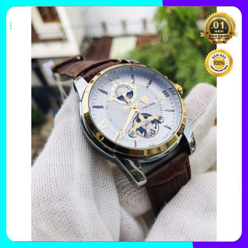 Đồng hồ cơ nam chính hãng automatic hiệu TEVSE  - Bảo hành 2 năm [ ĐỒNG HỒ NAM CAO CẤP ]