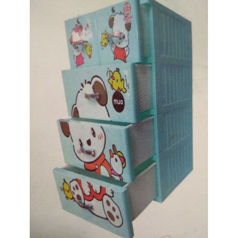 TỦ LUCKY 4 TẦNG 5 NGĂN VIỆT NHẬT60*48*98cm