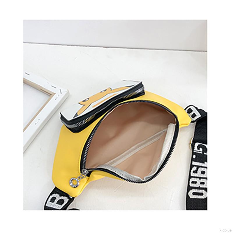 Túi Đeo Chéo Hàn Quốc In Hoạt Hình Cho Bé