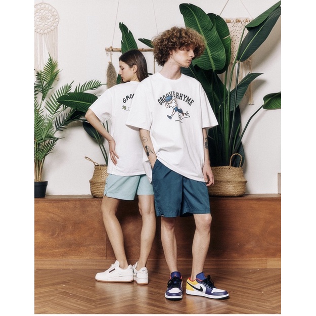 Quần short unisex Groove Hyme Hàn Quốc chính hãng