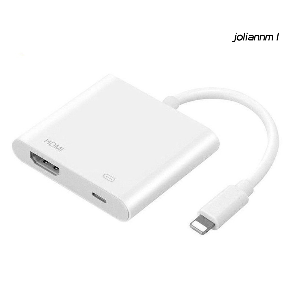 Cáp Chuyển Đổi 1080p Hd 8pin Sang Hdmi Cho Iphone 5 Ipad Mini Ipod Touch