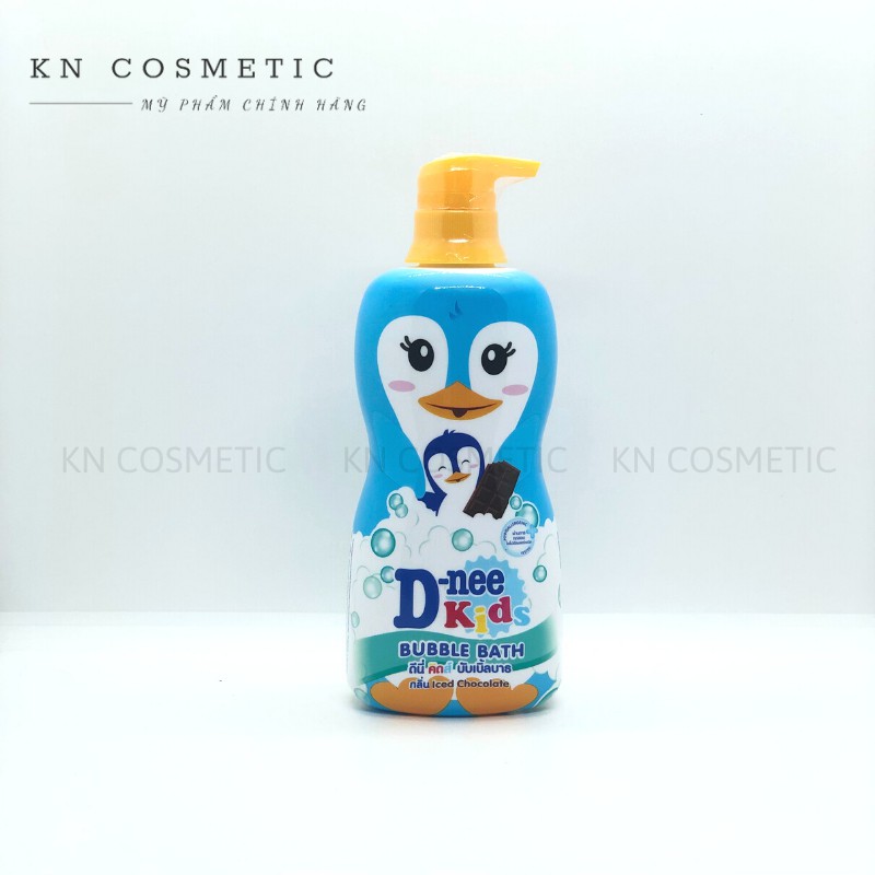 Sữa Tắm Dnee Kid Thái Lan Sữa Tắm Chim Cánh Cụt Xanh Chocolate Chai 400ml