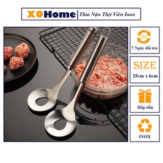 Thìa làm mọc, thịt viên, dụng cụ viên thịt INOX tiện lợi