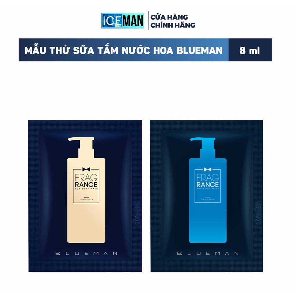 Mẫu Thử Sữa Tắm Nước Hoa Blueman 8ml