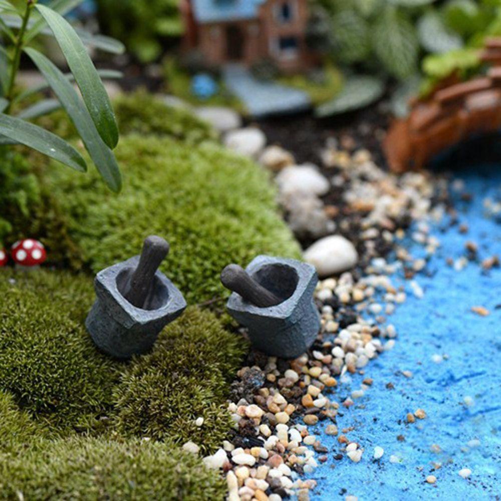 YIYU Đồ trang trí Cối Xay Tiêu Mini Nhân Tạo Dùng Trang Trí Nhà Búp Bê