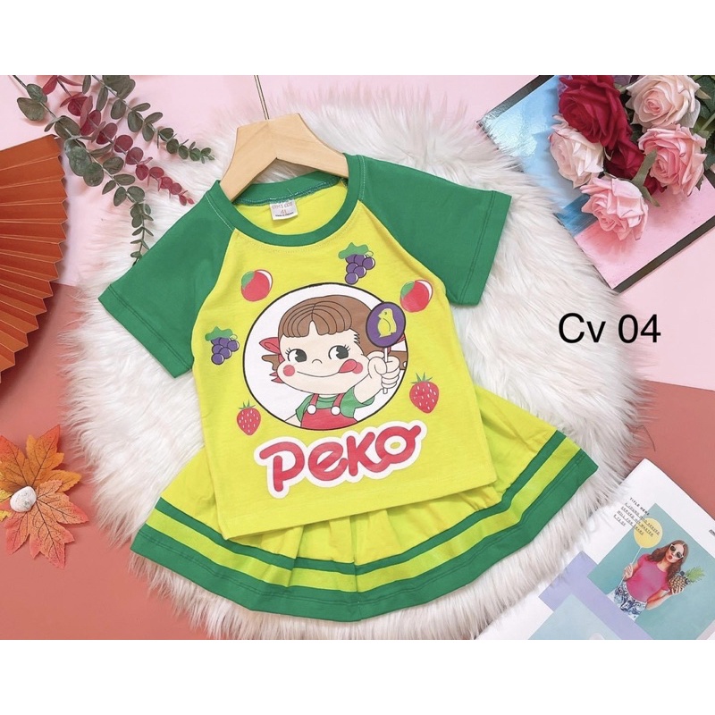 Set váy bé gái, bộ váy bé gái size đại