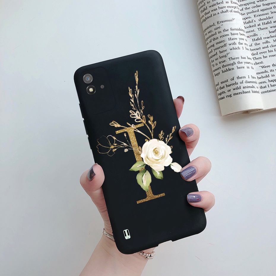Ốp Điện Thoại Mềm Chống Sốc In Chữ Cho Realme Narzo 50i Casing 2021 Realme Narzo50i 2021