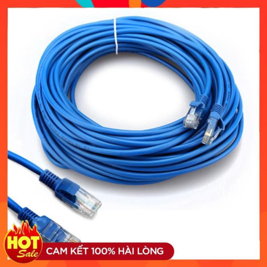 [Chính Hãng] DÂY MẠNG BẤM SẴN 2 ĐẦU CAT5E_ 50 mét