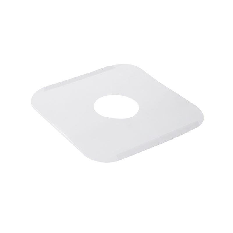 Set 10 túi giấy kraft trắng đựng đĩa than chống tĩnh điện 12 inch có lỗ tròn và góc bên trong