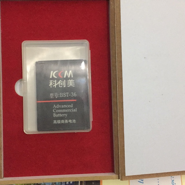 Pin KCM bst- 36 dung cho J300c/K310c/W200