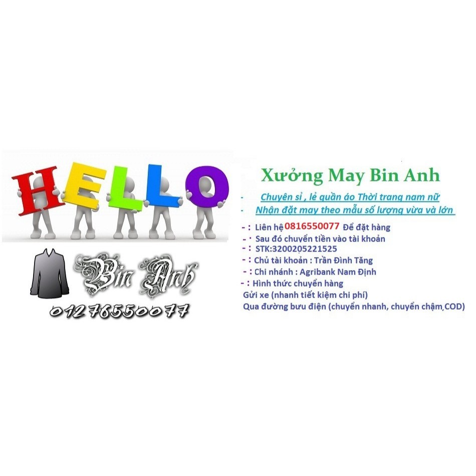 Xưởng May Bin Anh, Cửa hàng trực tuyến | BigBuy360 - bigbuy360.vn