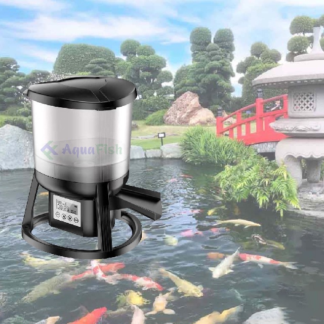 Máy cho cá Koi ăn tự động SunSun CFF-106 (vận hành hiệu quả, ổn định)