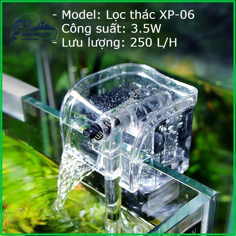 Lọc Thác Bể Cá   Lọc Thác Jeneca XP-06 Lọc Thác Hồ Cá Lọc Thác Mini Lọc Thác Siêu Trong Lọc Thác Giá Rẻ