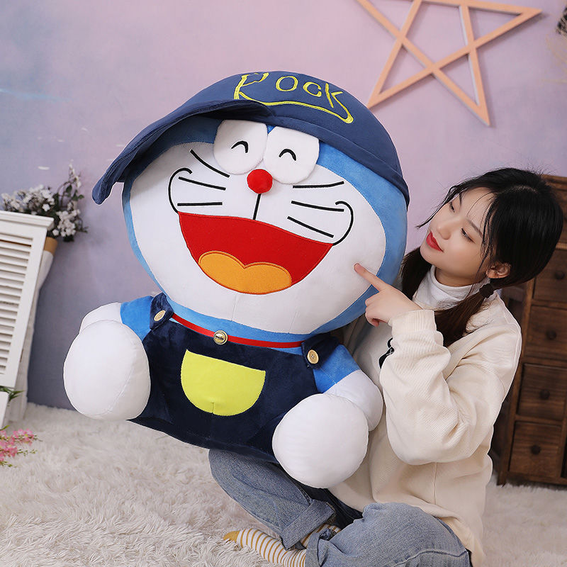 Búp Bê Nhồi Bông Hình Doraemon Đáng Yêu