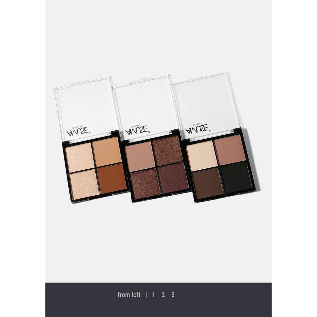 BẢNG PHẤN Amuse Basic Nudes Shadow Set